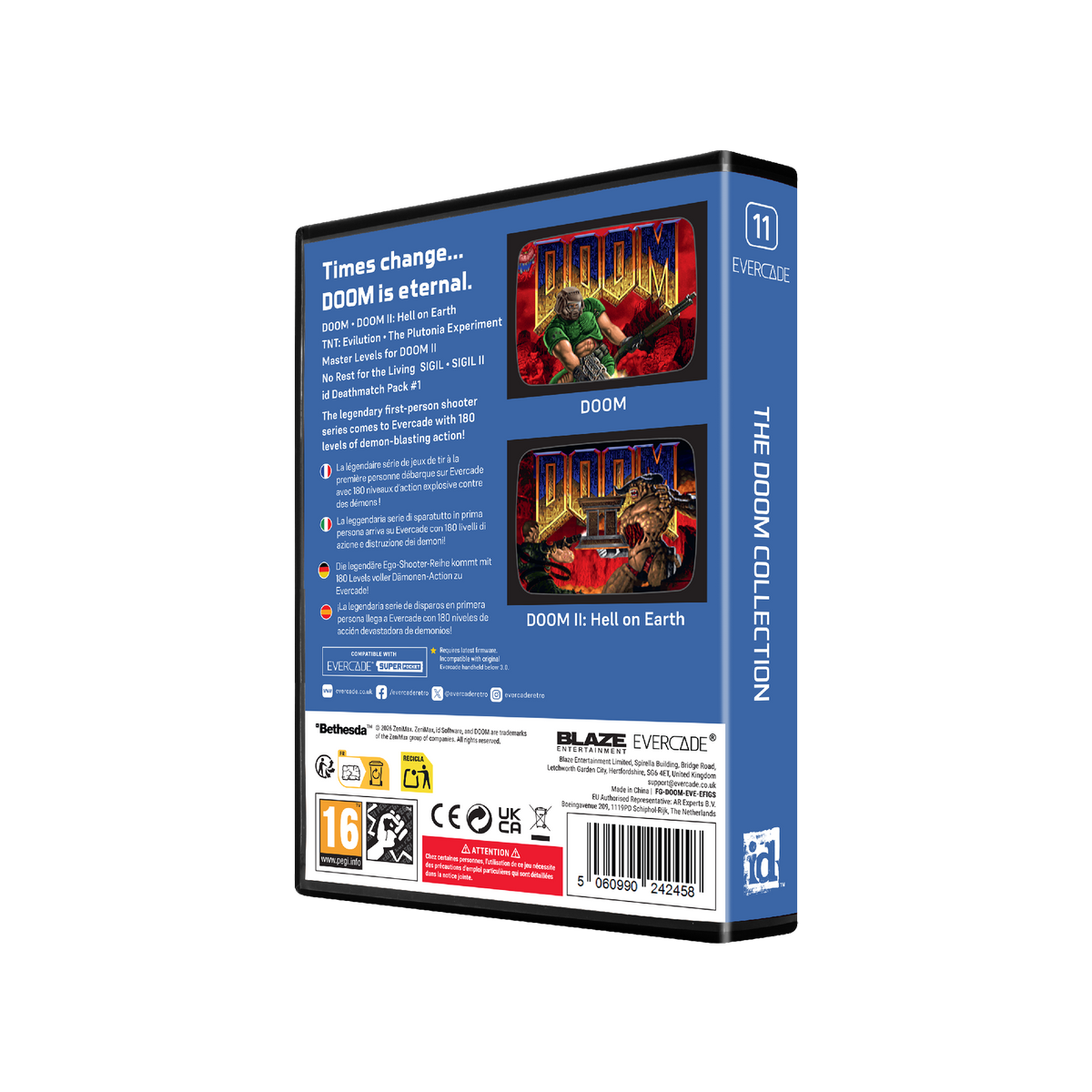 Evercade - The DOOM Collection - Retro Games Set