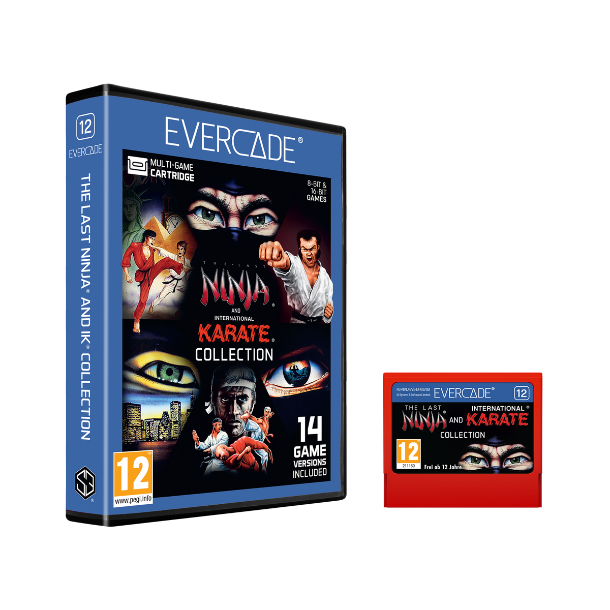 Evercade - The Last Ninja and IK Collection - Retro Games Set