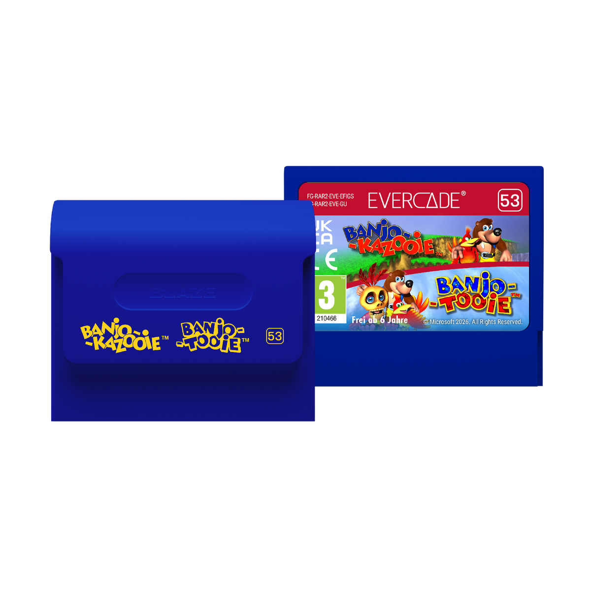 Evercade - Banjo-Kazooie Double Pack - Retro Games Set