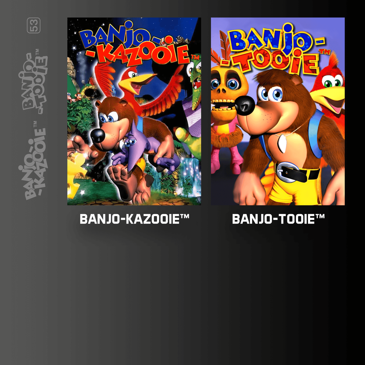 Evercade - Banjo-Kazooie Double Pack - Retro Games Set