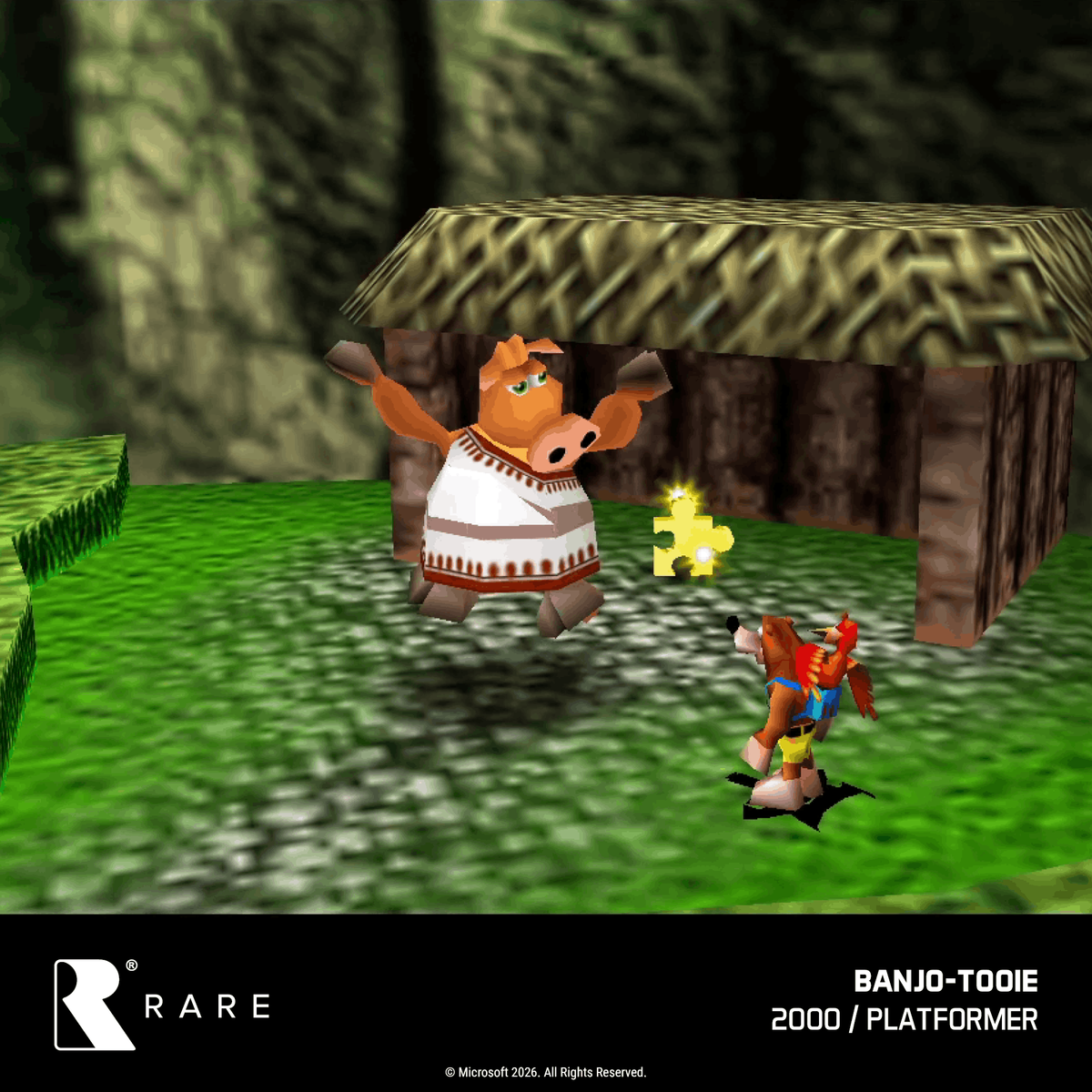 Evercade - Banjo-Kazooie Double Pack - Retro Games Set