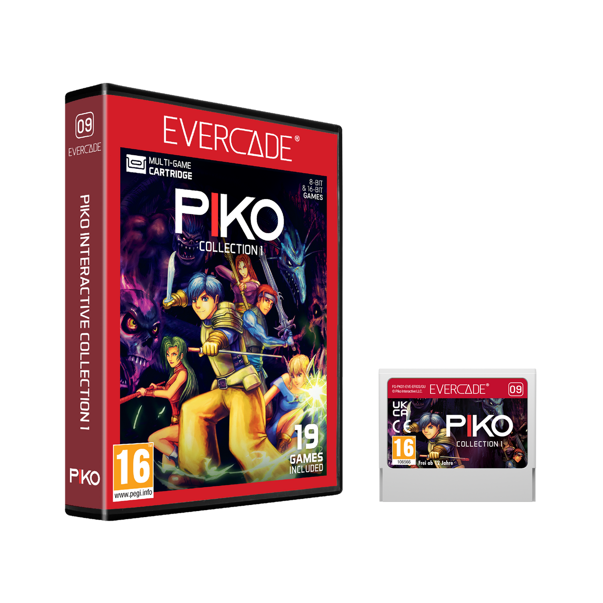 Evercade - Piko Interactive Collection 1 - Retro Games Set