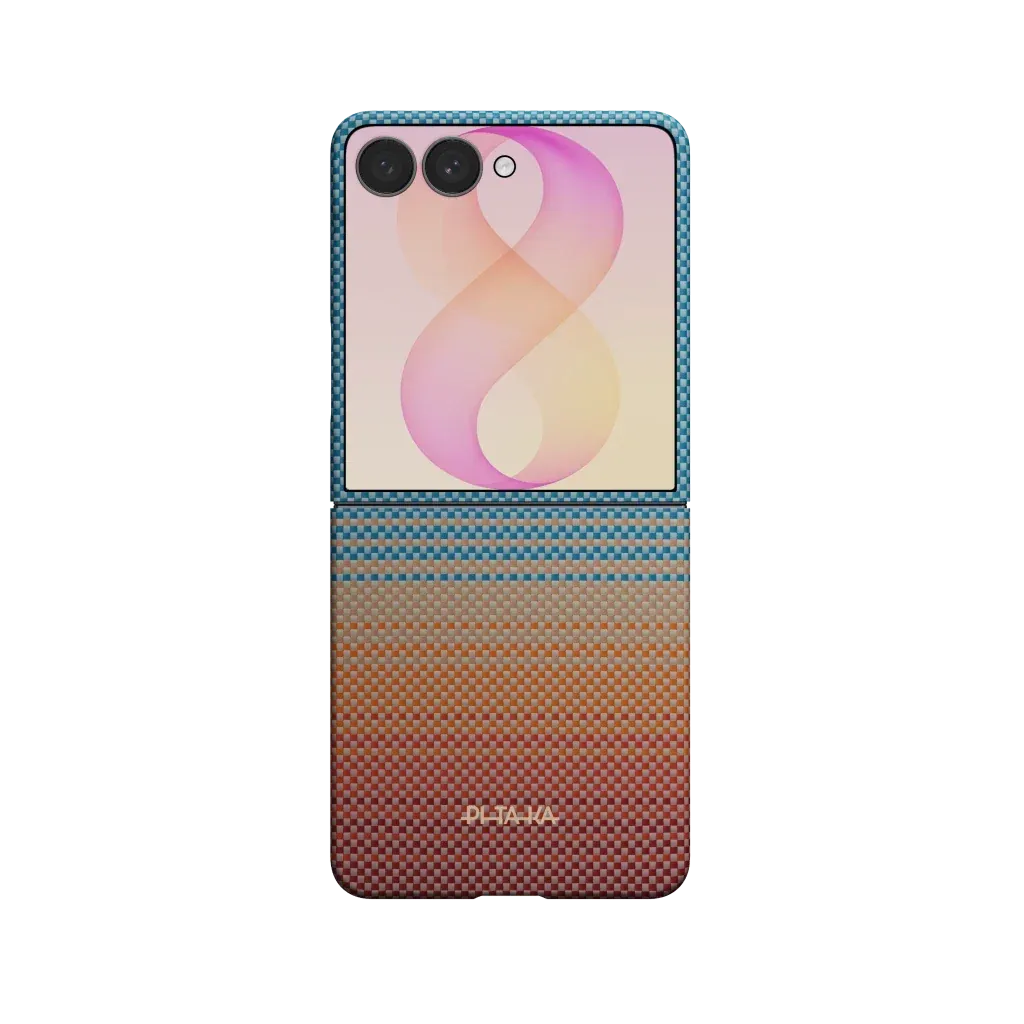 PITAKA - Edge Case Sunset 2.0 California Dream-01 for Galaxy Z Flip8