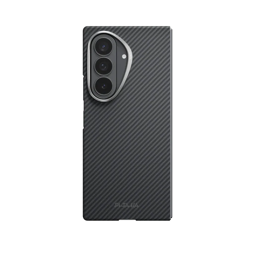PITAKA - Classic 600D Black/Grey (Twill) Edge Case for Galaxy Z Fold8 Ultra