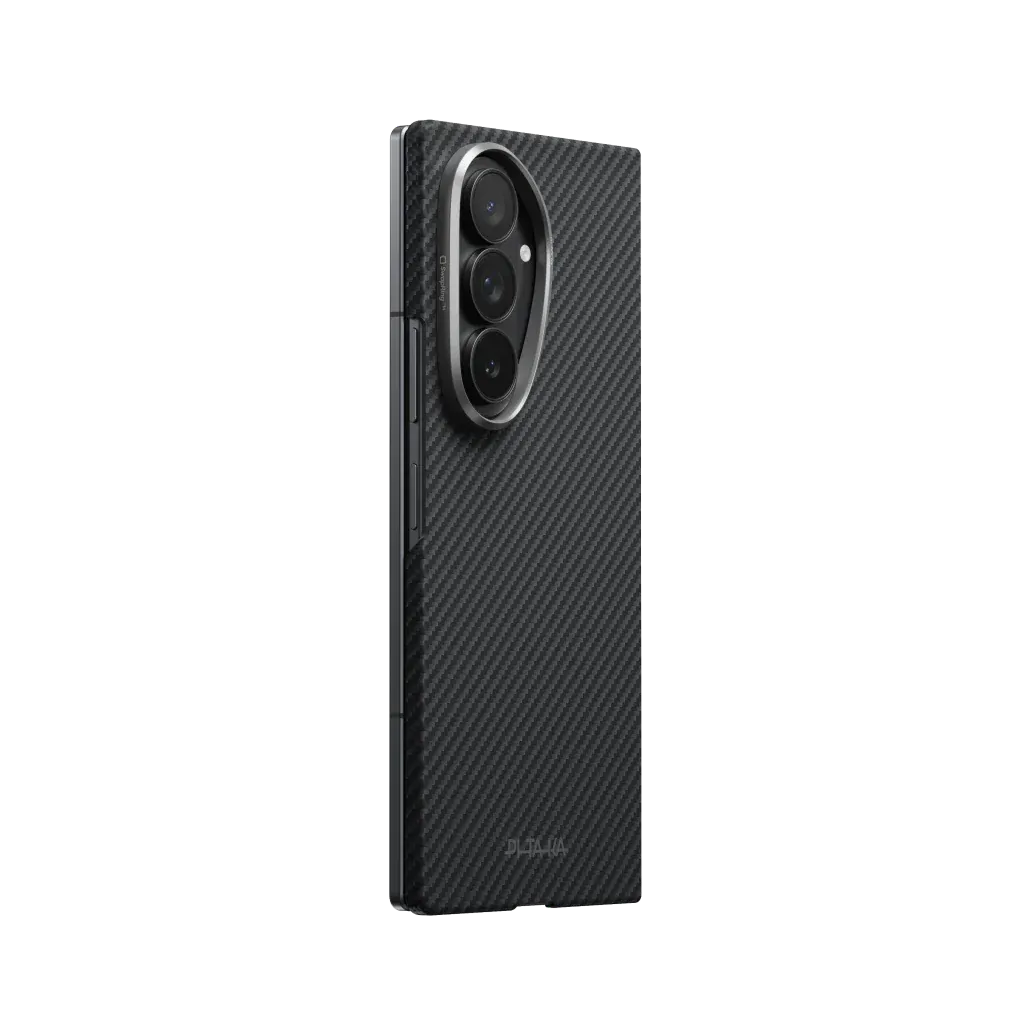 PITAKA - Classic 600D Black/Grey (Twill) Edge Case for Galaxy Z Fold8 Ultra