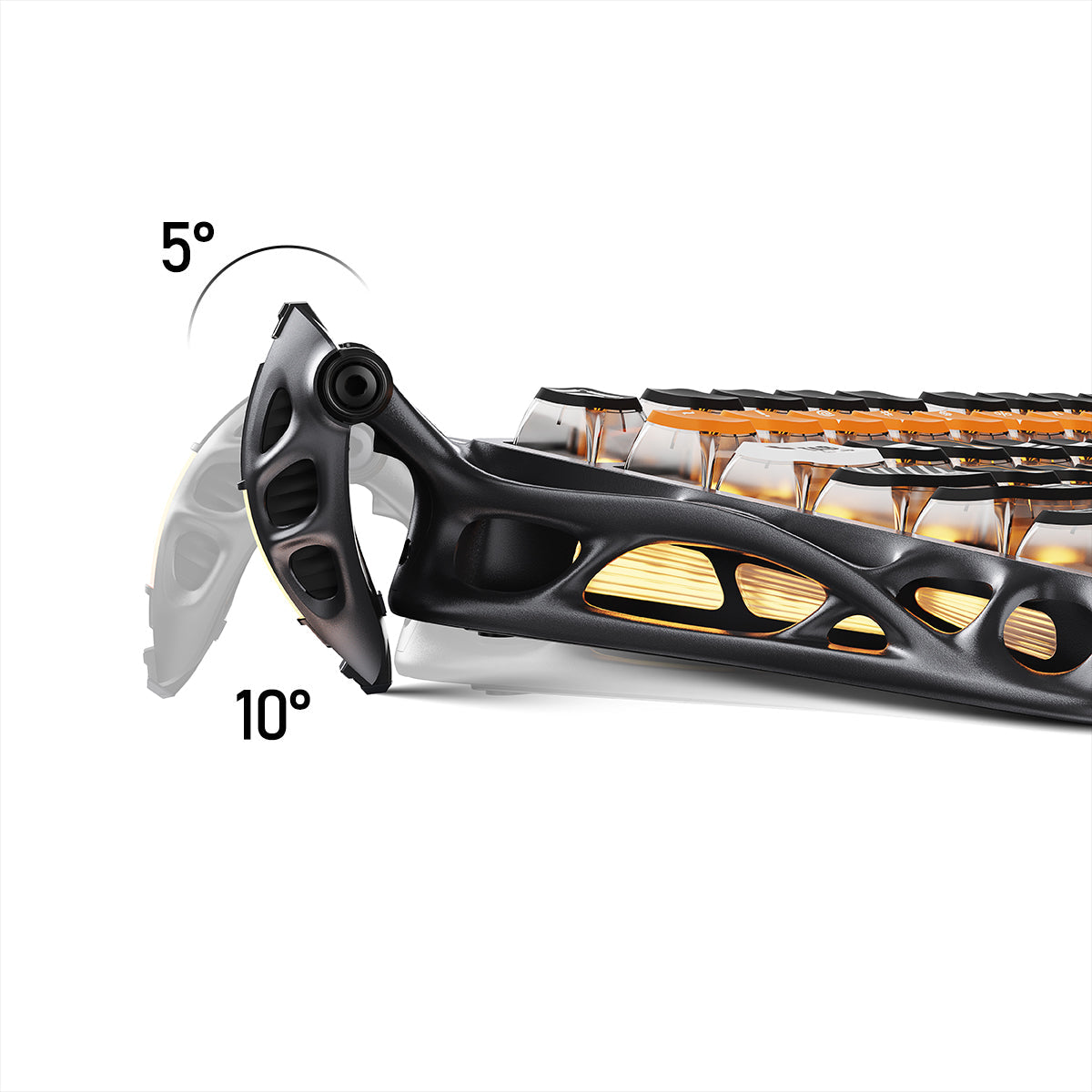 GravaStar - Mercury K1 Pro CyberFlare - Wireless Mechanical Keyboard