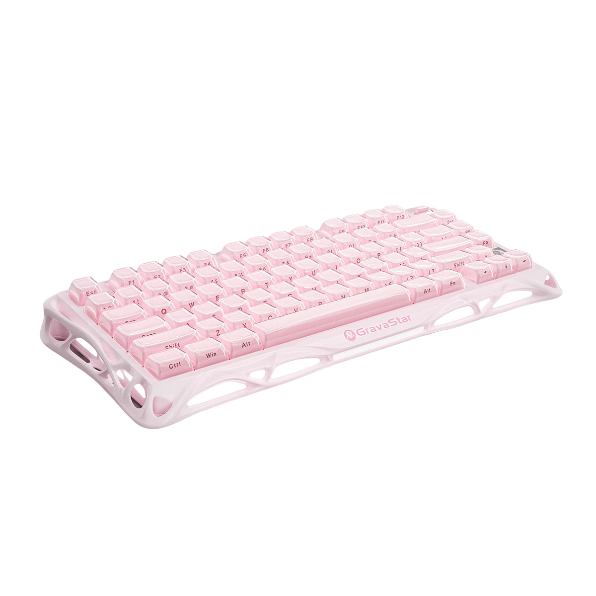 GravaStar - Mercury K1 Sakura Pink - Wireless Mechanical Keyboard