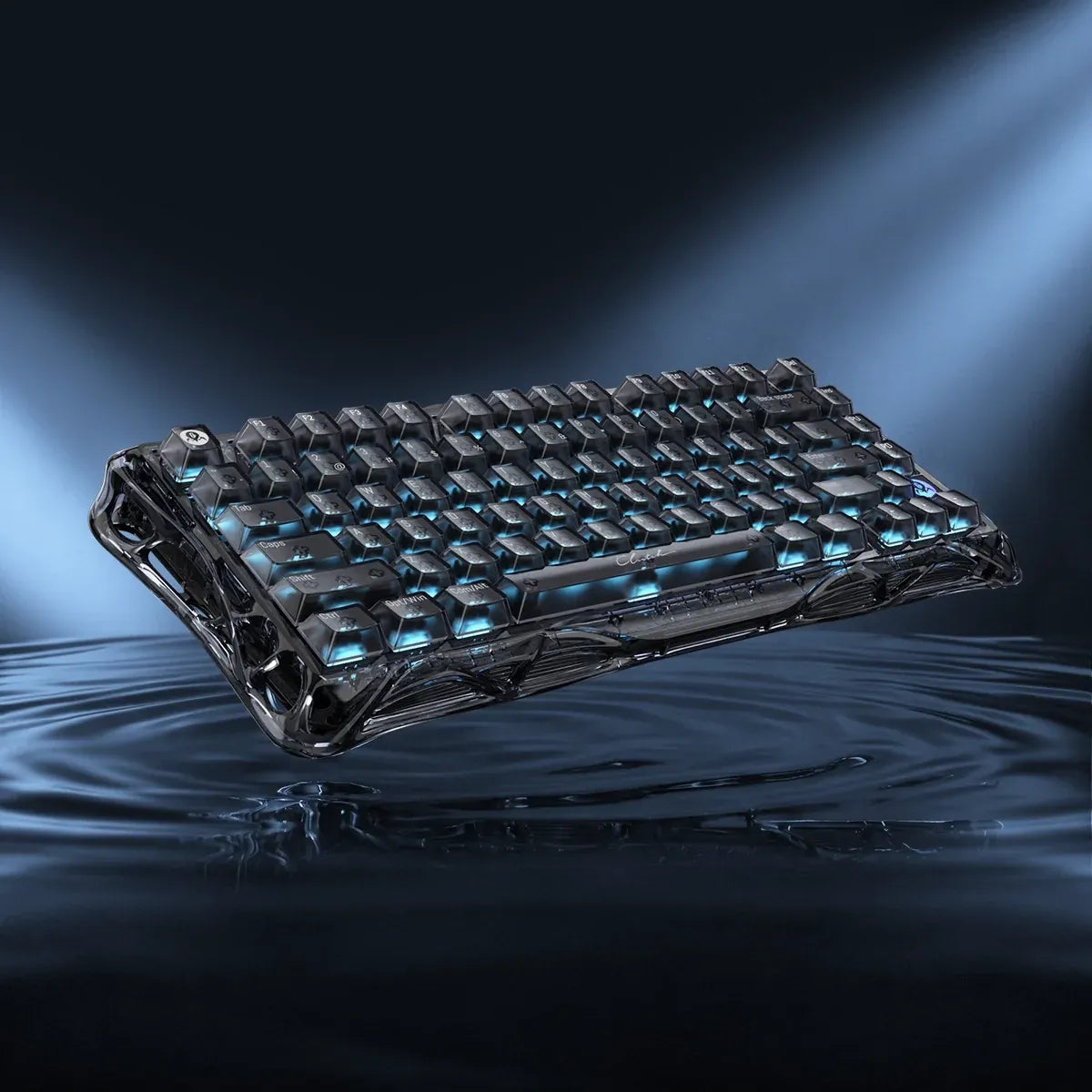 GravaStar - Mercury V75 Lite Onyx Crystal HE Keyboard