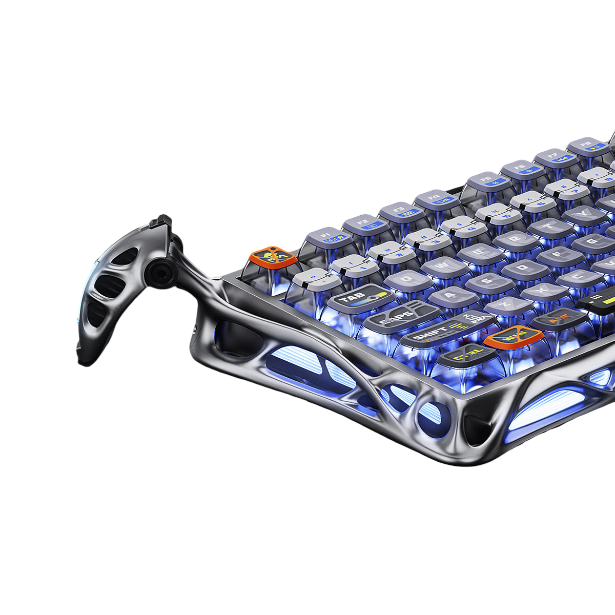 GravaStar - Mercury K1 Pro Interstellar Silver - Wireless Mechanical Keyboard