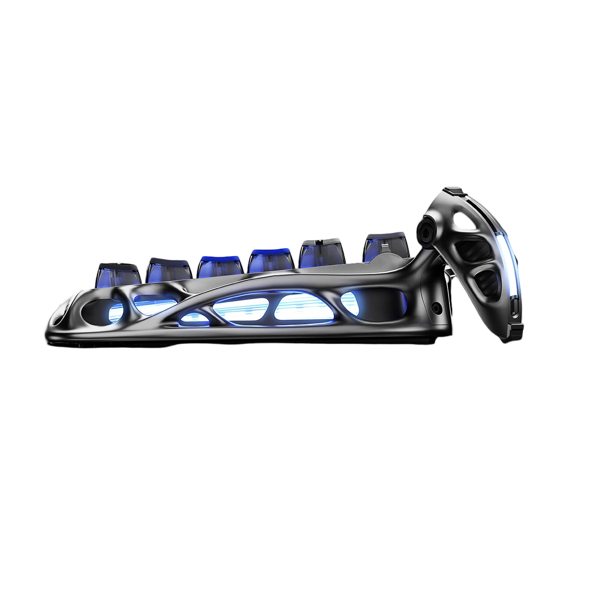 GravaStar - Mercury K1 Pro Interstellar Silver - Wireless Mechanical Keyboard