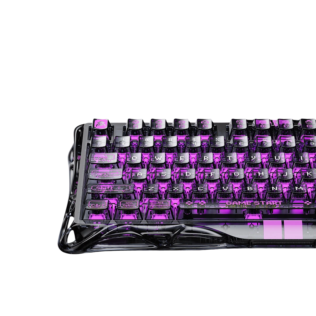 GravaStar - Mercury V75 Lite Transparent Black - Wired Magnetic Keyboard