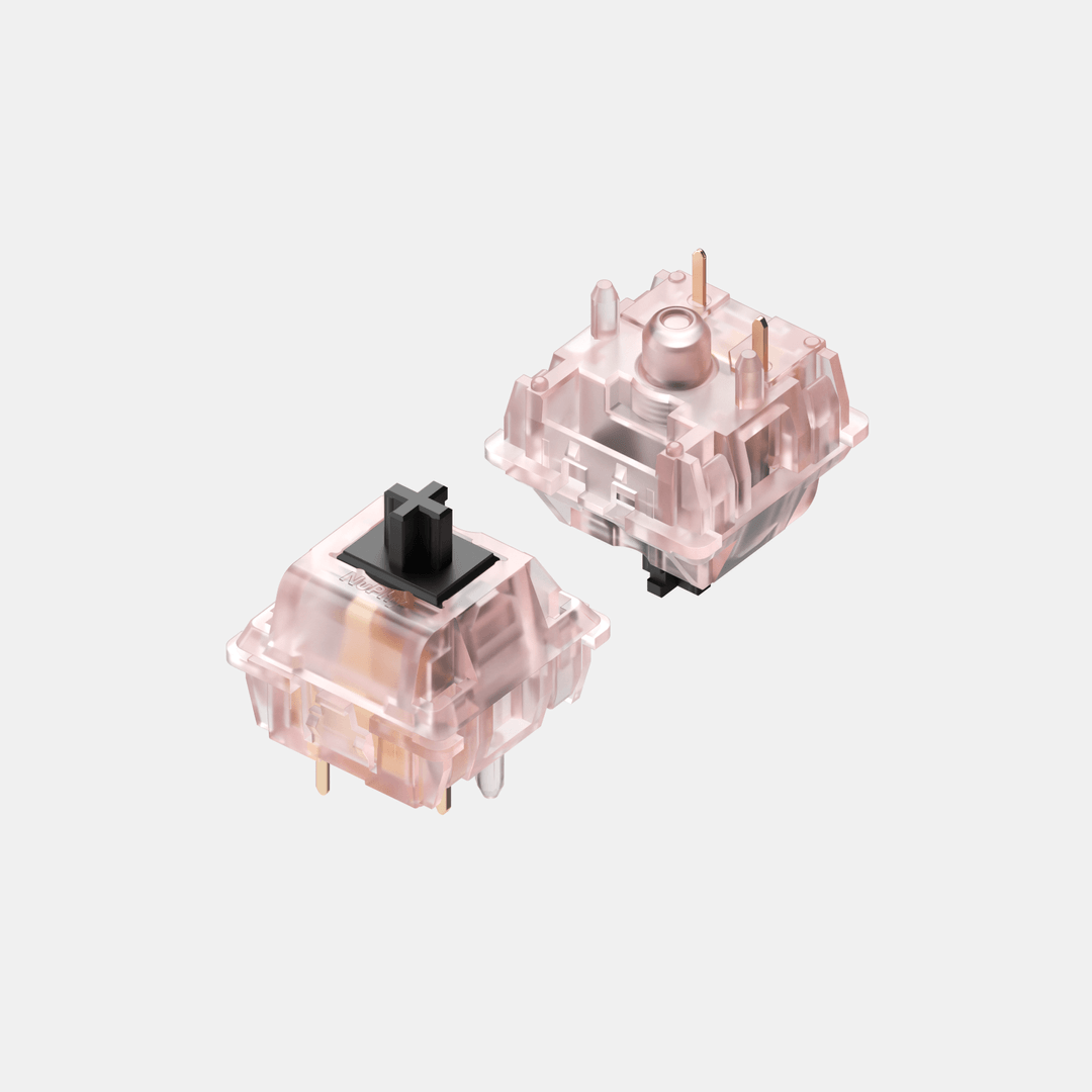 Gateron x NuPhy Rose Glacier Switches Tactile Switches | Shelter