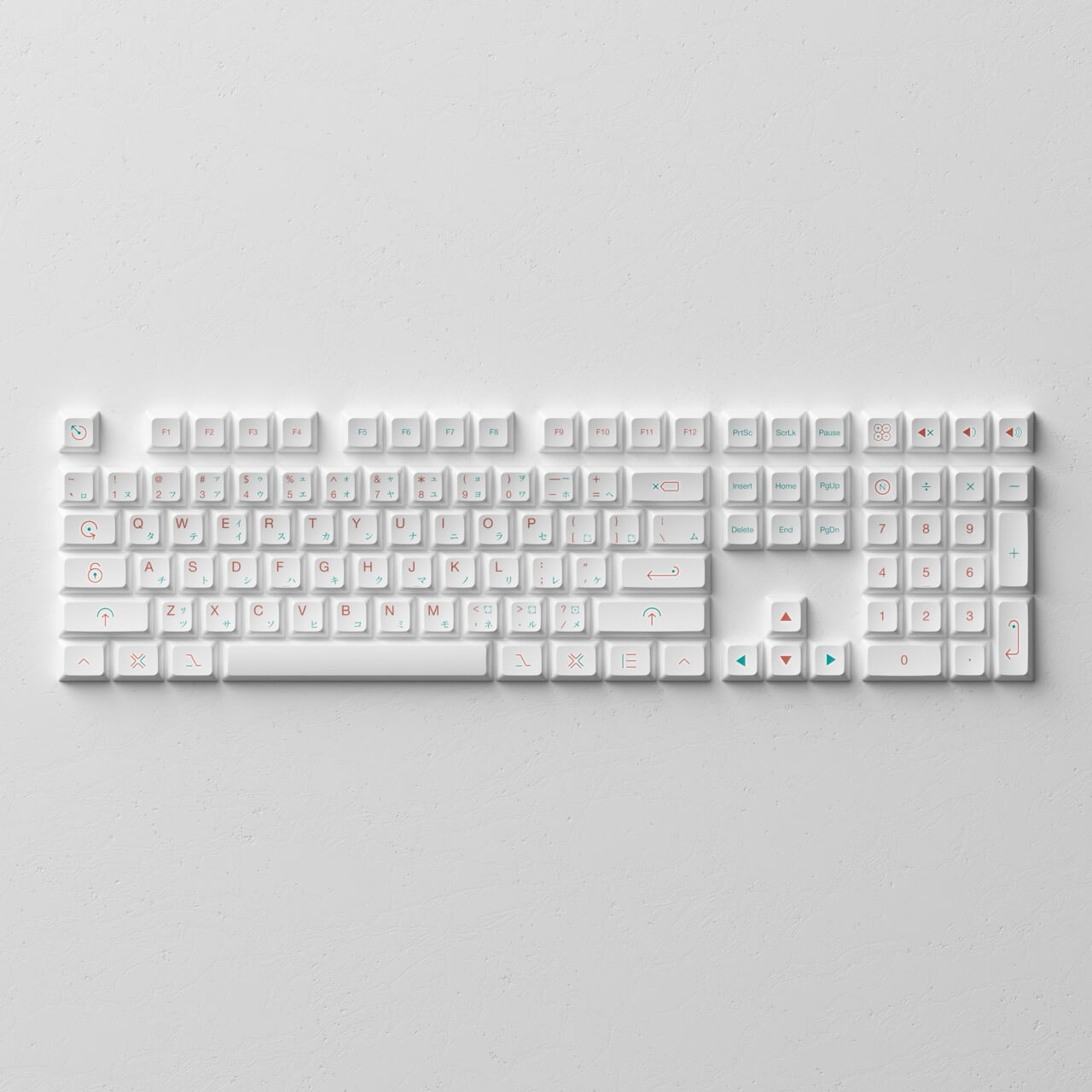 Akko - Red Fuji Keycap Set (161-Key)