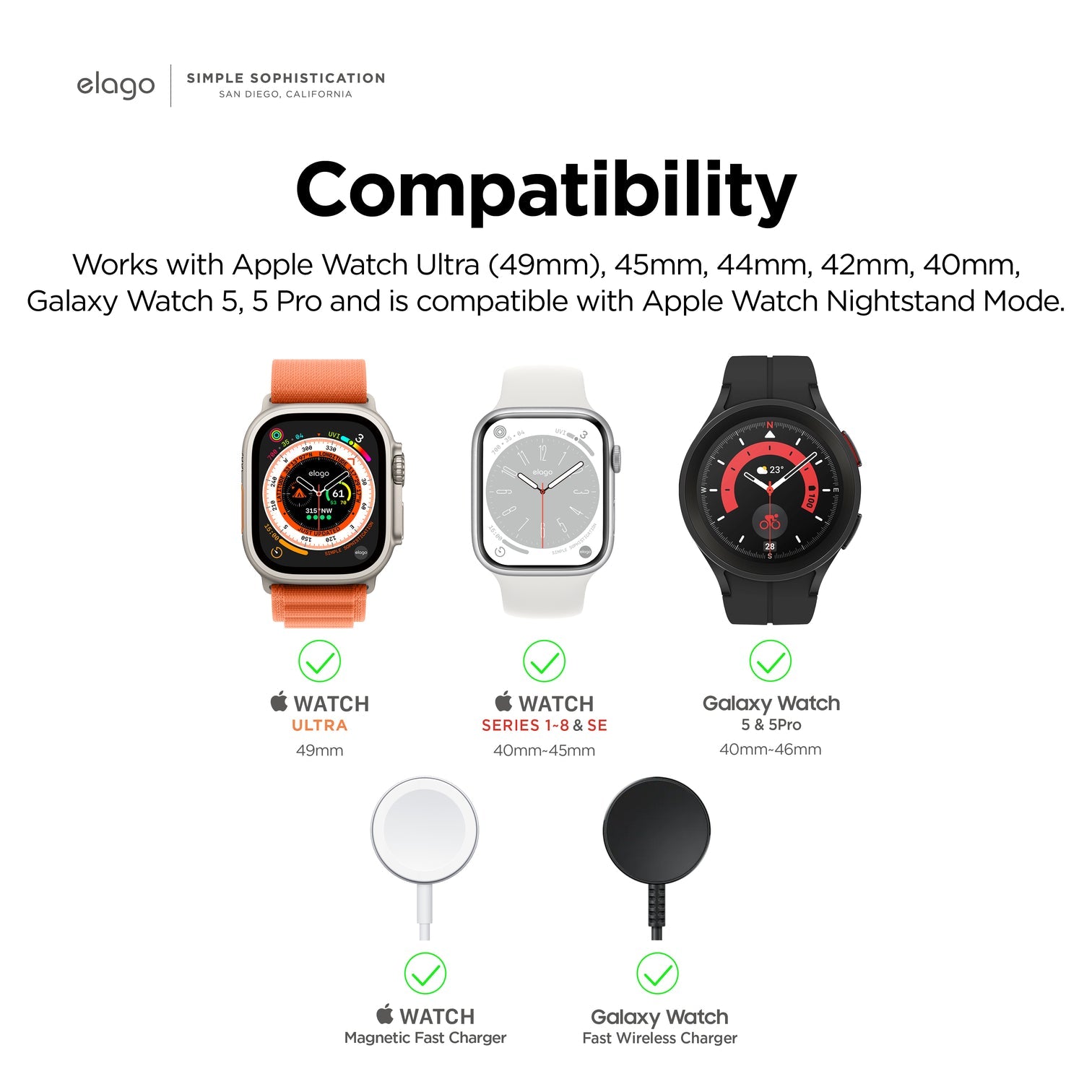 Elago - W9 Stand for Apple Watch Ultra