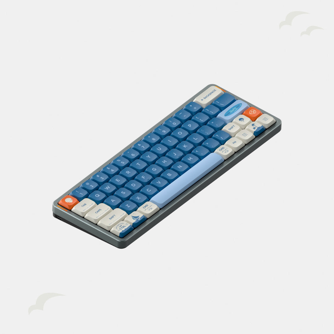 Nsa Keycaps NuPhy Shiokaze nSA Dye-sub PBT Keycaps Low-profile Keycaps | Shelter ...