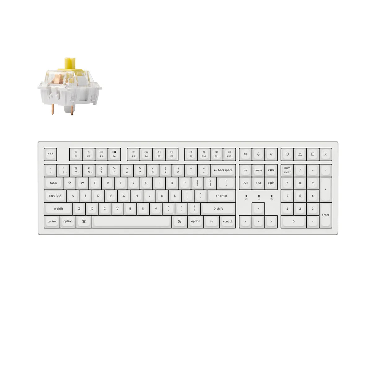 Keychron - K10 Pro QMK/VIA Wireless Mechanical Keyboard