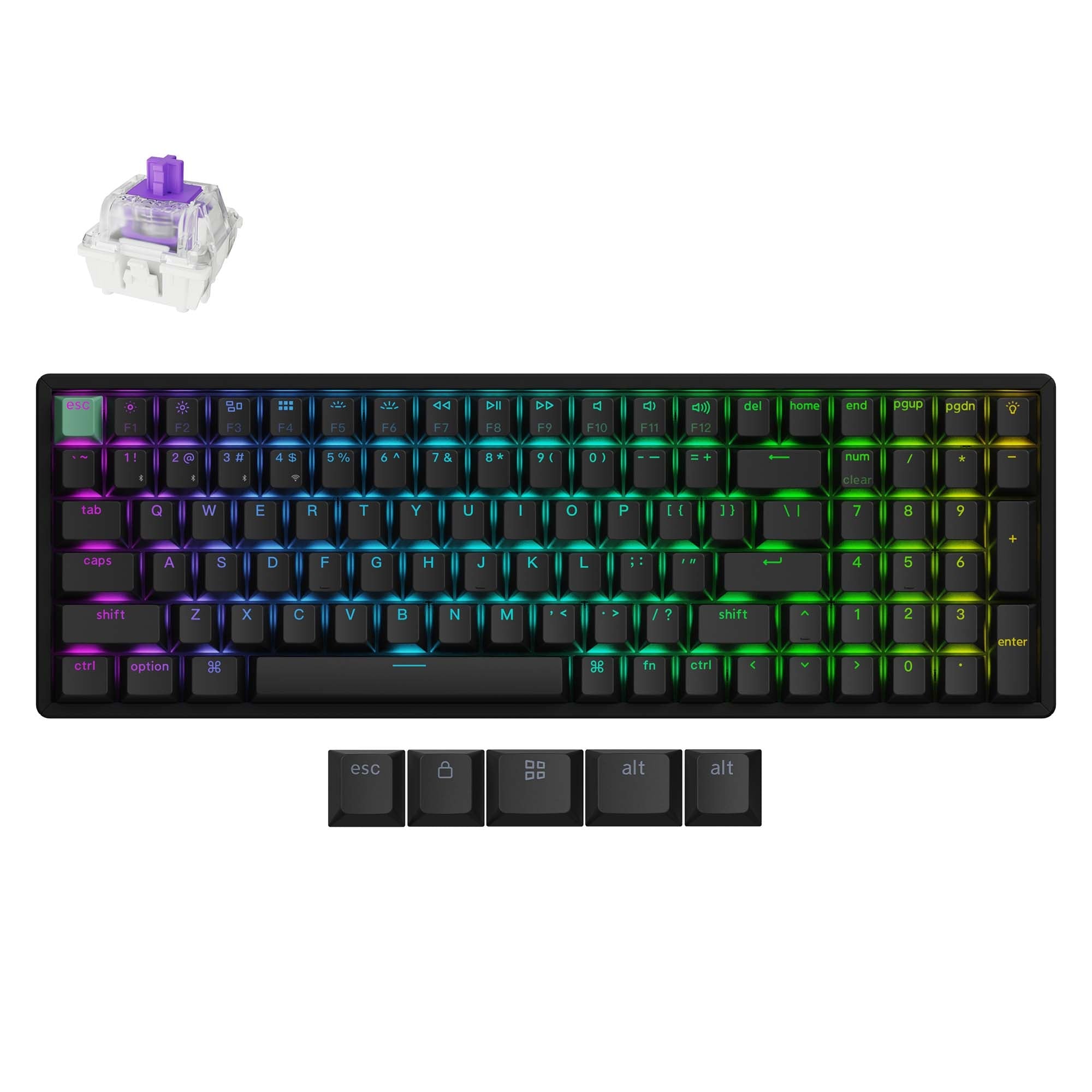 Keychron - K4 HE Wireless Magnetic Switch Custom Keyboard