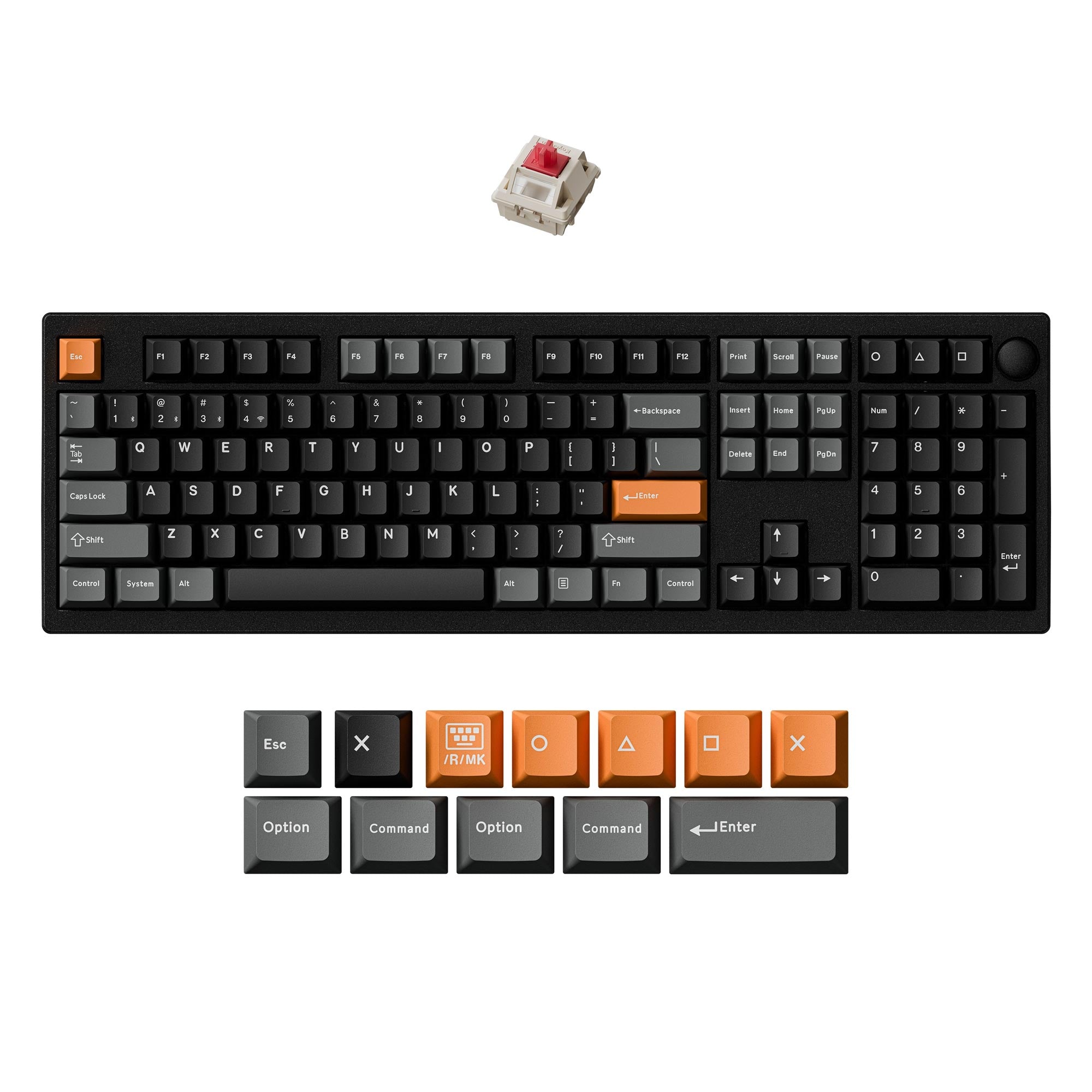 Keychron - P6 Ultra 8K Wireless Custom Mechanical Keyboard