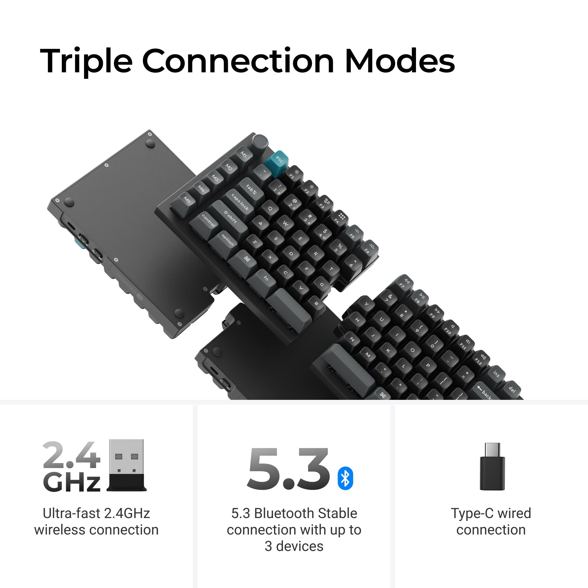 Keychron Q11 Ultra 8K Wireless Custom Mechanical Keyboard