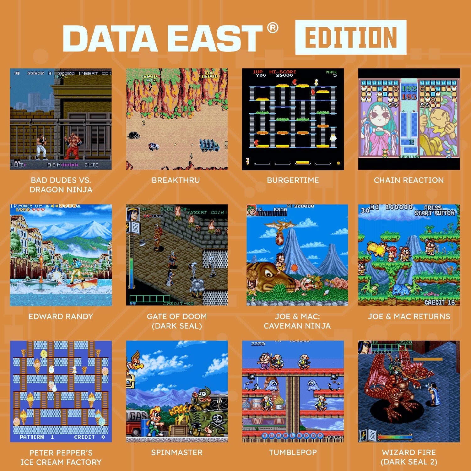 Evercade - Super Pocket Data East Console