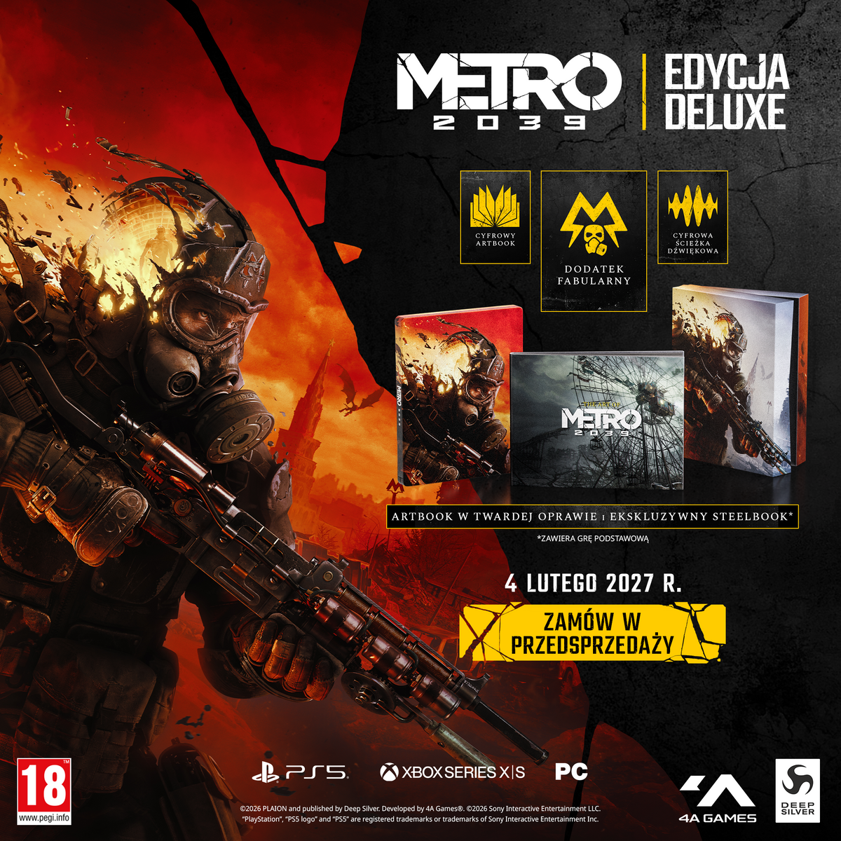 METRO 2039 - METRO 2039 Deluxe Edition - Game for Xbox Series X