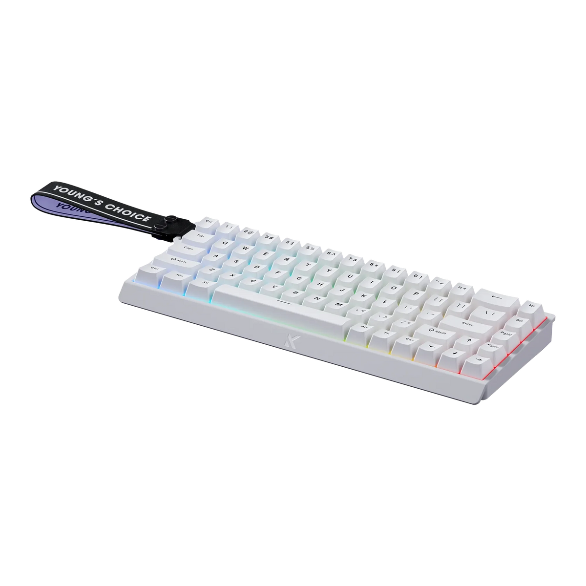 MCHOSE - Ace 68 HE Magnetic Switch Keyboard White Topographic