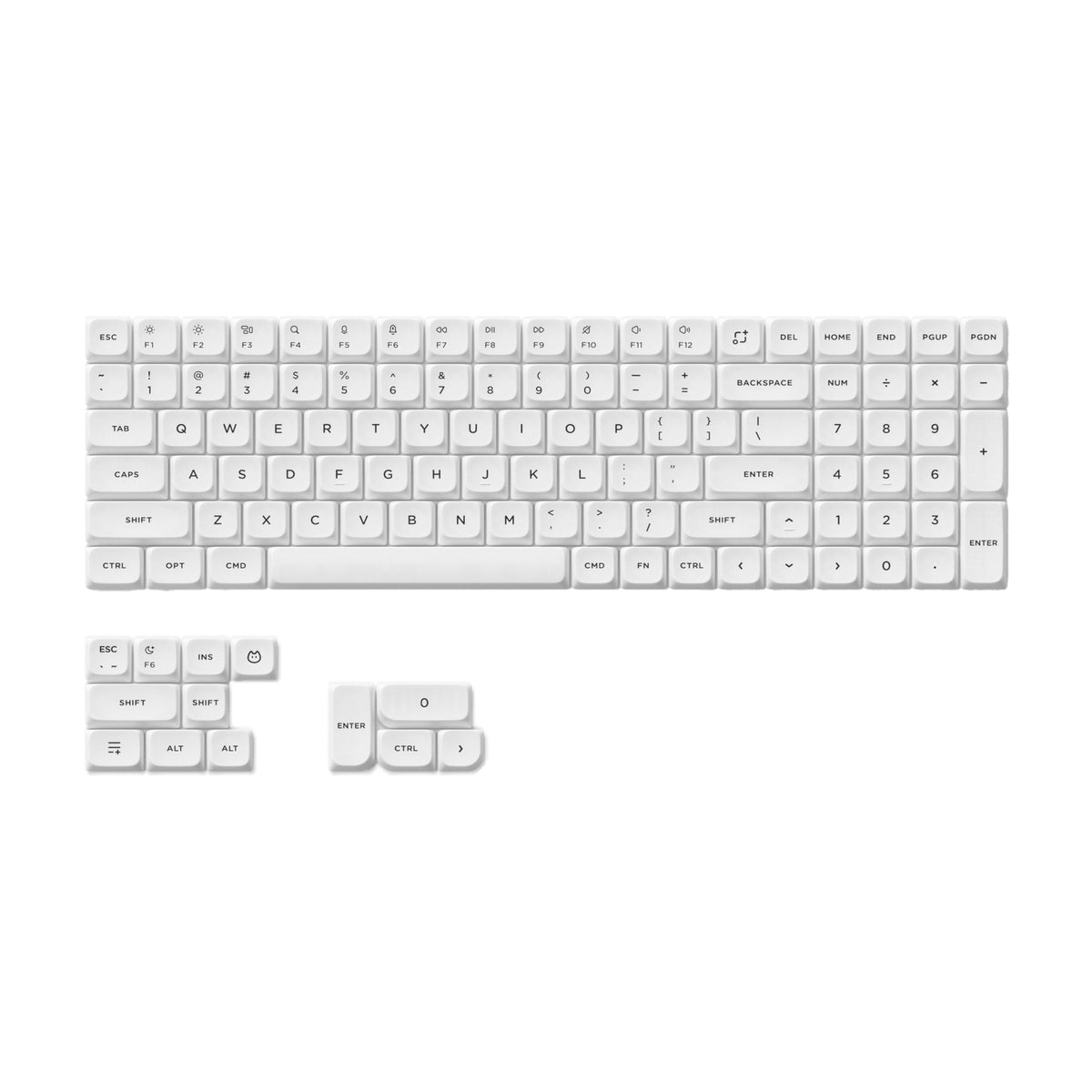 Nsa Keycaps NuPhy WoB & BoW nSA Profile Double-shot PBT Keycaps | Shelter – Shelter ...