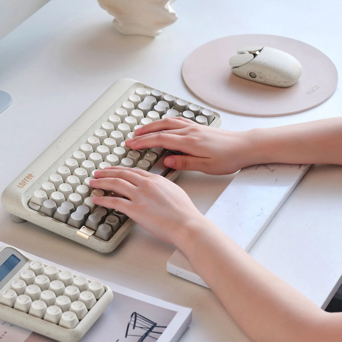 Lofree - Marble Palm Rest