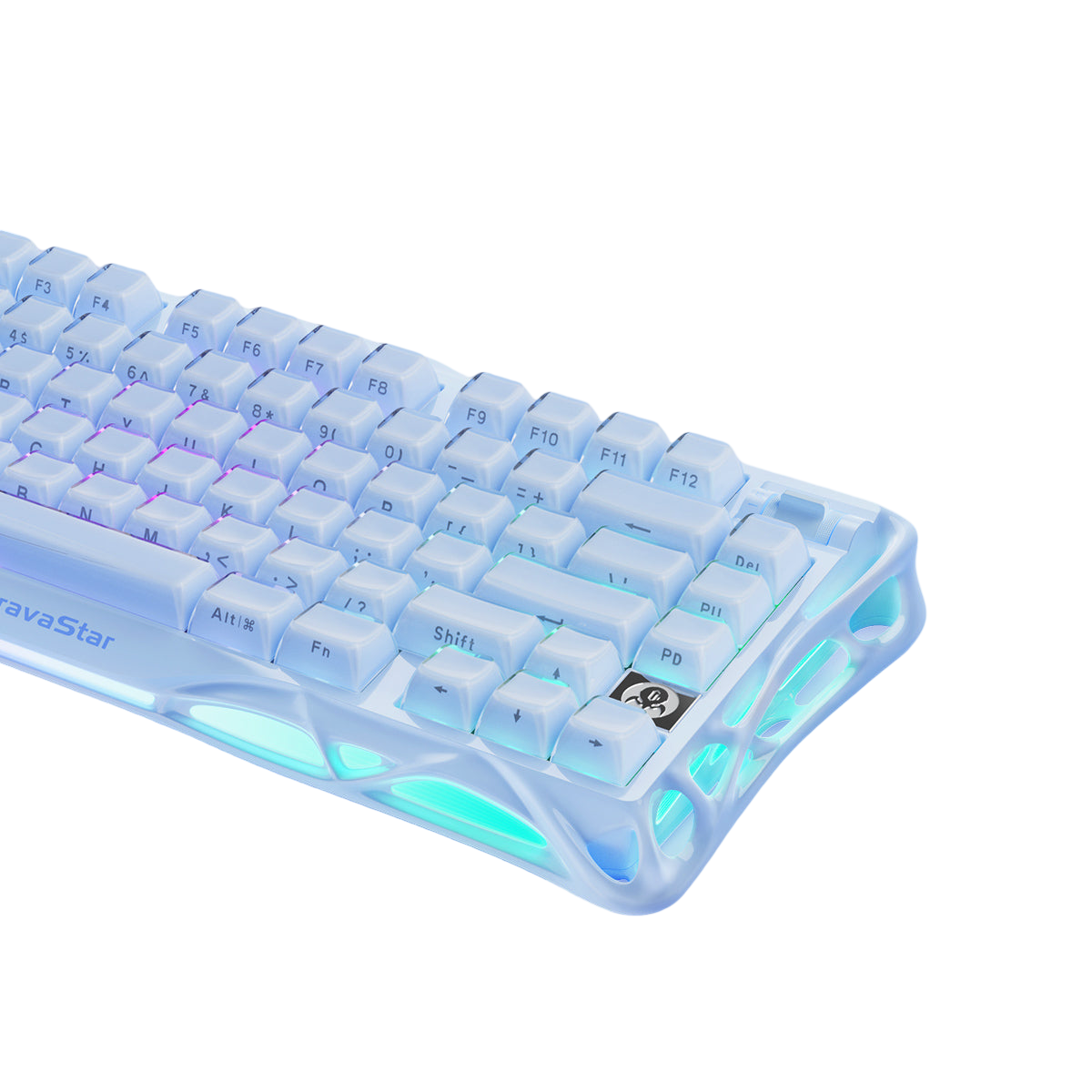 GravaStar - Mercury K1 Ice Blue - Wireless Mechanical Keyboard