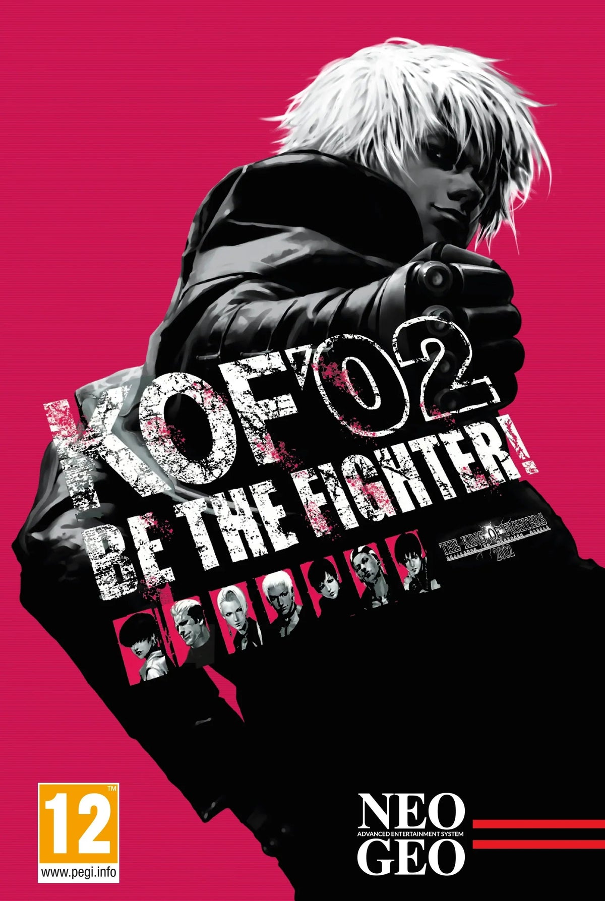 KOF '02: Be the Fighter! – gra Neo Geo z postaciami i czerwonym tłem