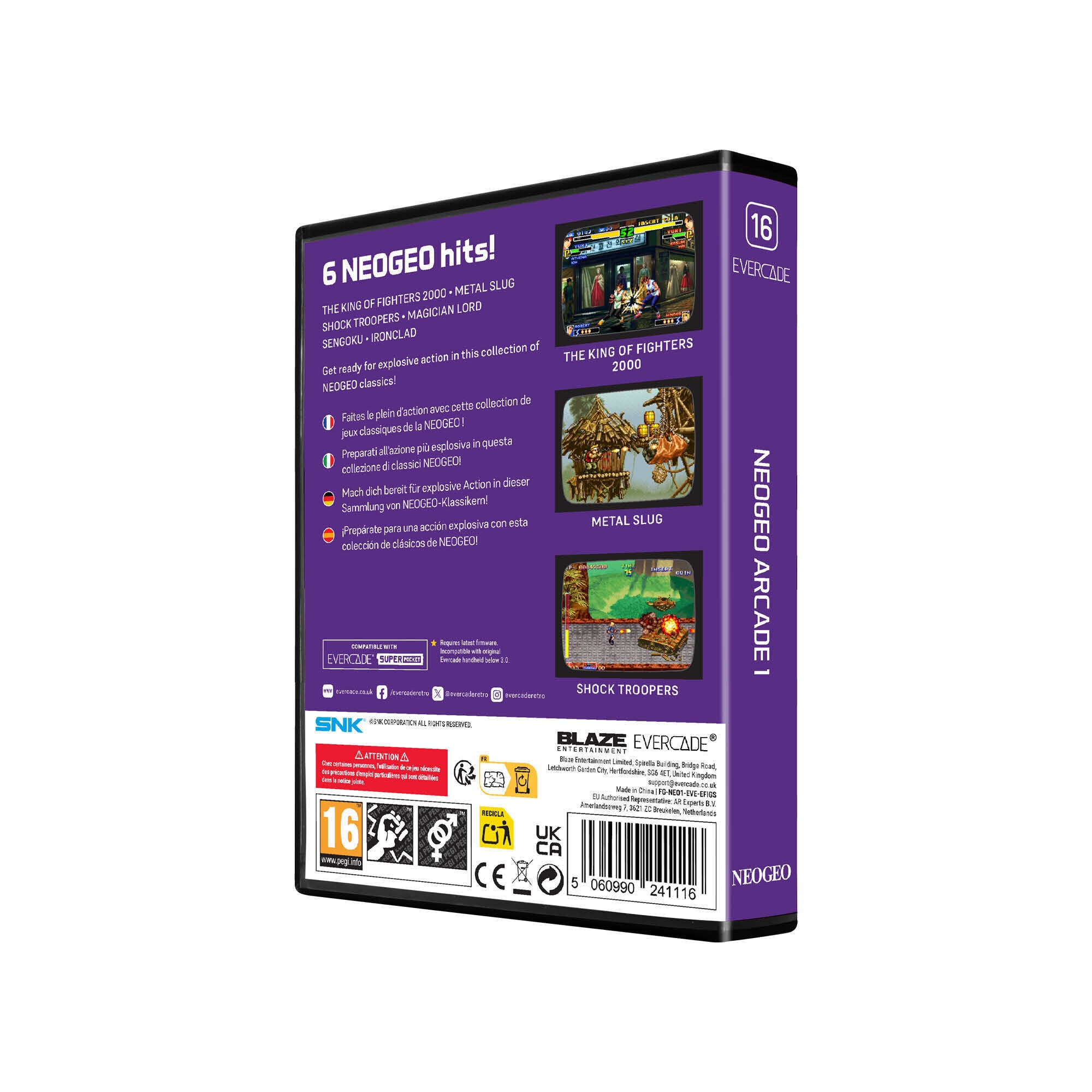 Evercade - NEOGEO Arcade 1