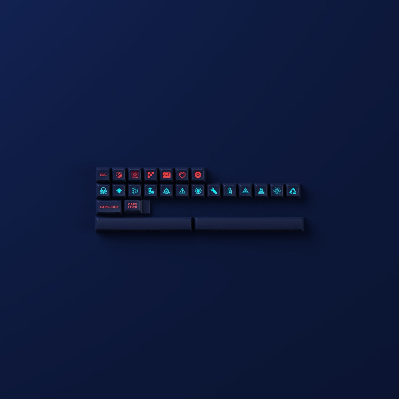 Akko - Starry Night Keycap Set (187-Key)