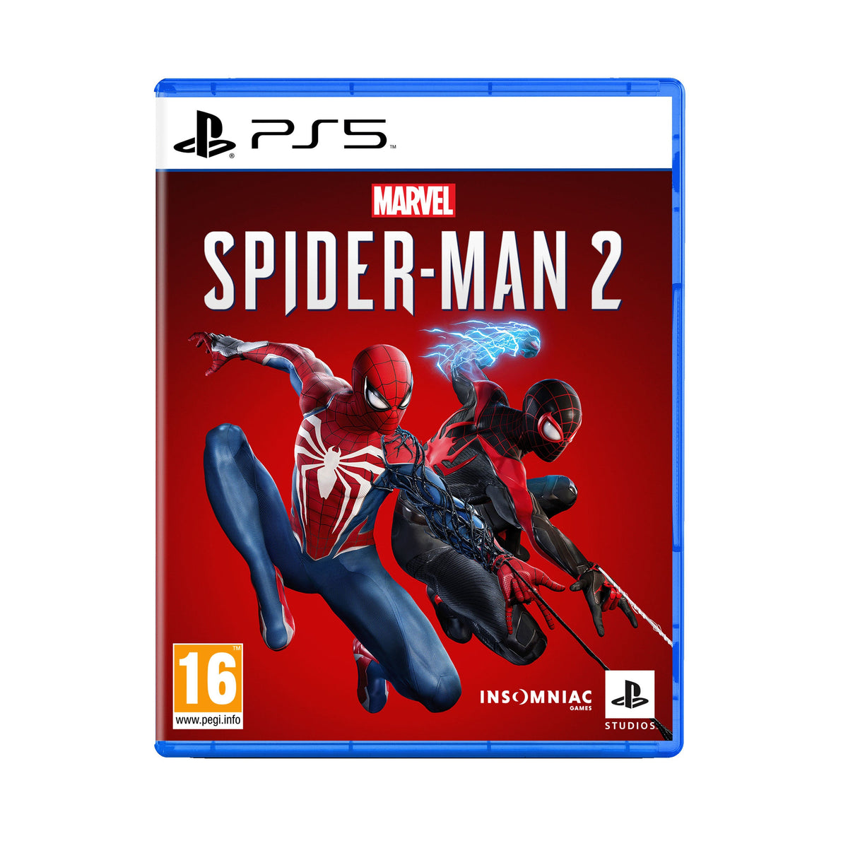 Sony - Gamepad DualSense Hyperpop Techno Red + Marvel's Spider-Man 2 - Bundle