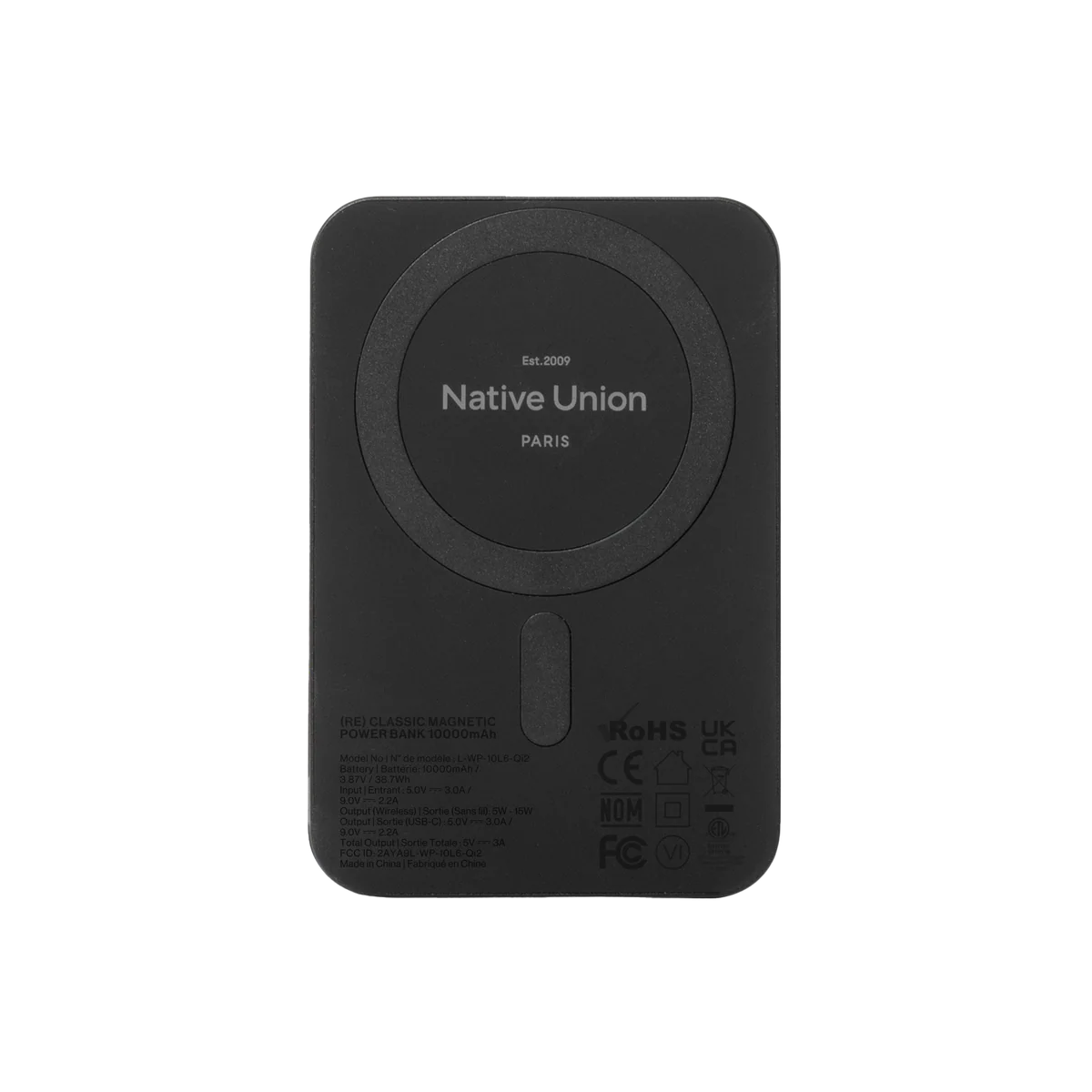 Native Union -(Re)Classic Power Bank 10000 mAh with MagSafe Wireless Charging
