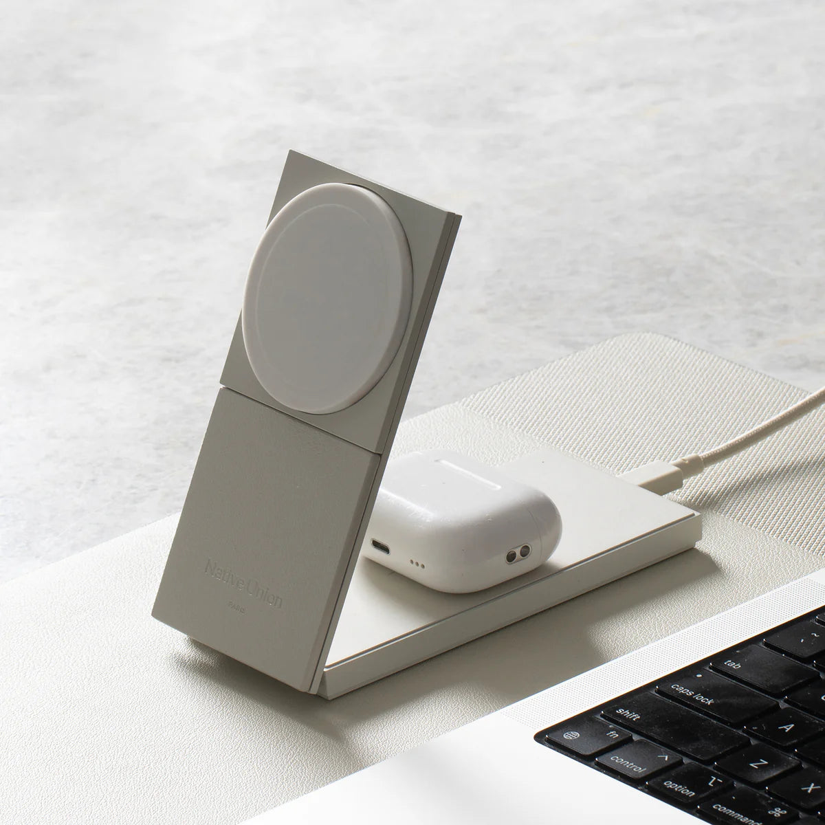 Native Union - Rise 2-in-1 Magnetic Wireless Charger