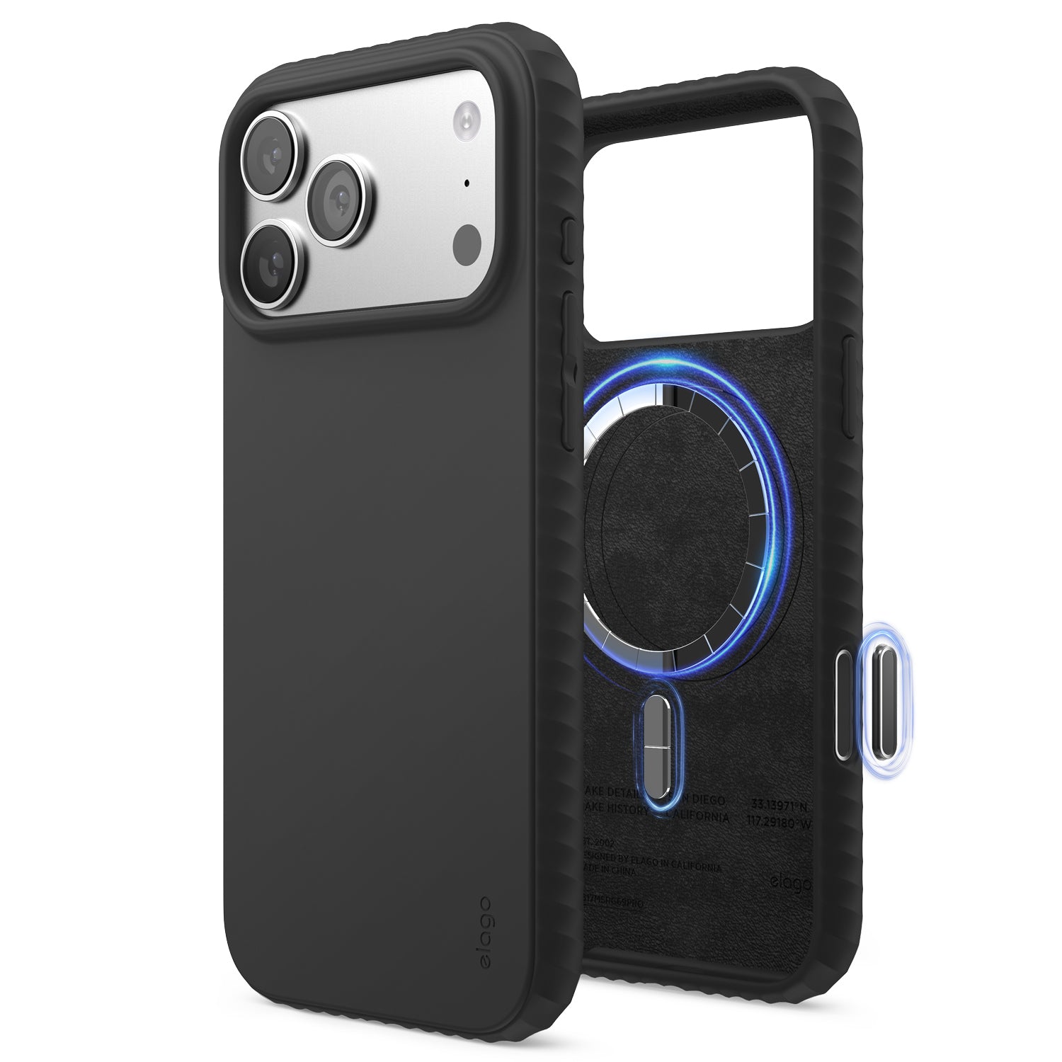 Elago - Magnetic Ridge Case for iPhone 17 Pro/Pro Max