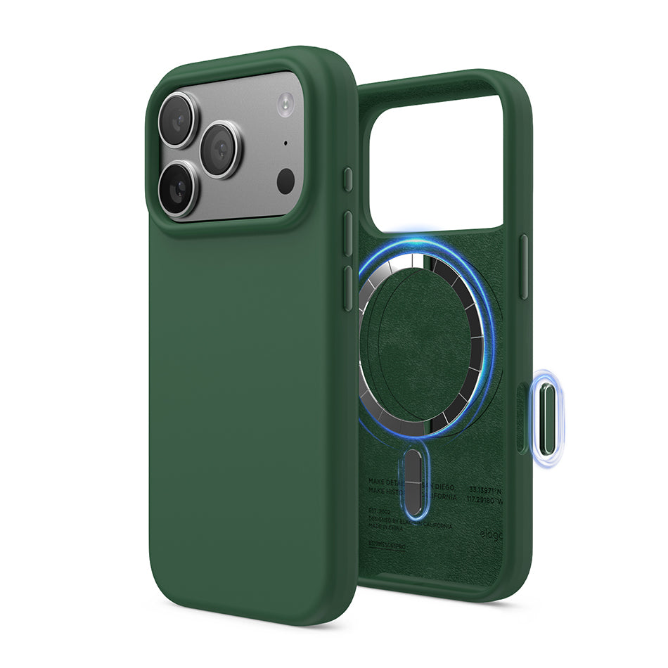 Elago - Magnetic Silicone Case for Iphone 17 Pro