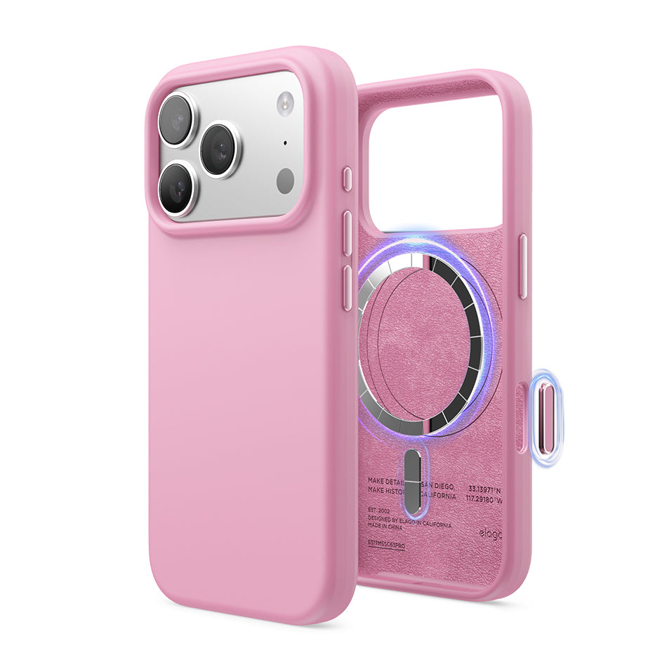 Elago - Magnetic Silicone Case for Iphone 17 Pro