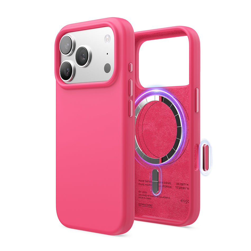 Elago - Magnetic Silicone Case for Iphone 17 Pro