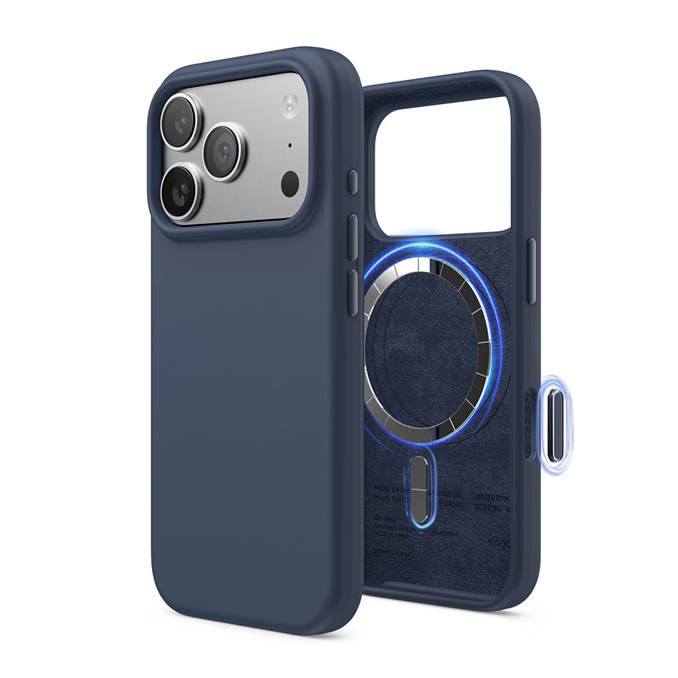 Elago - Magnetic Silicone Case for Iphone 17 Pro