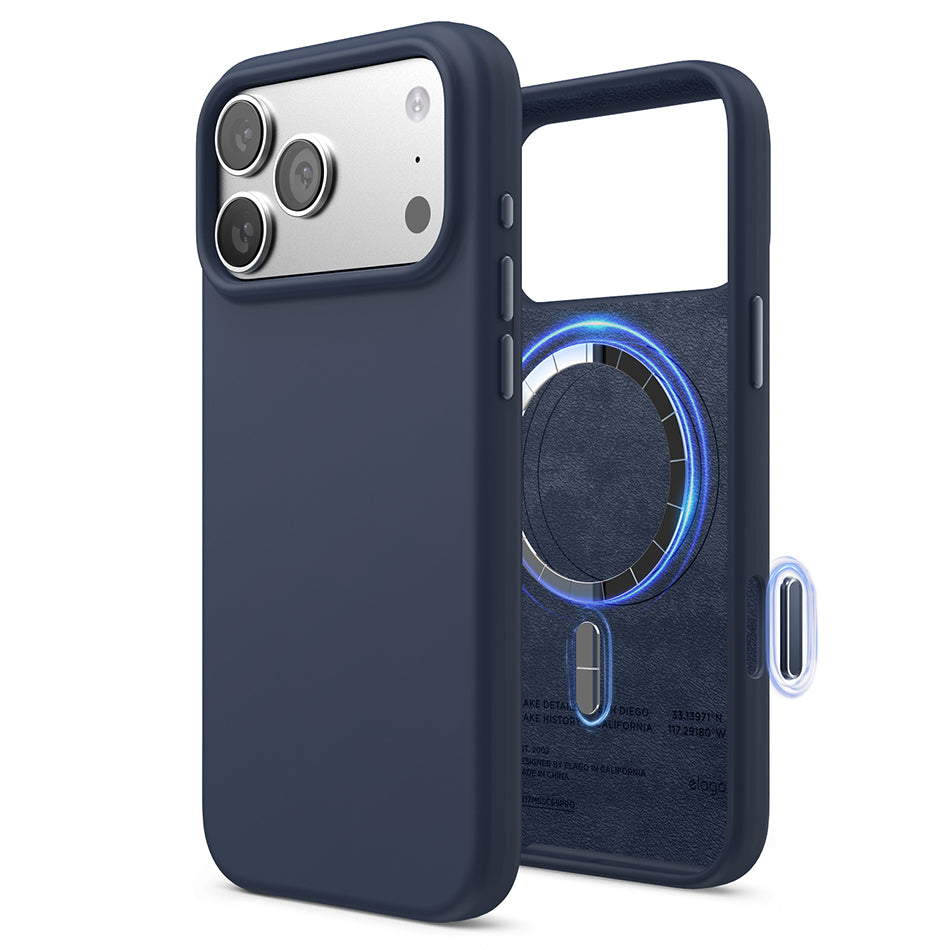 Elago - Magnetic Silicone Case for Iphone 17 Pro Max