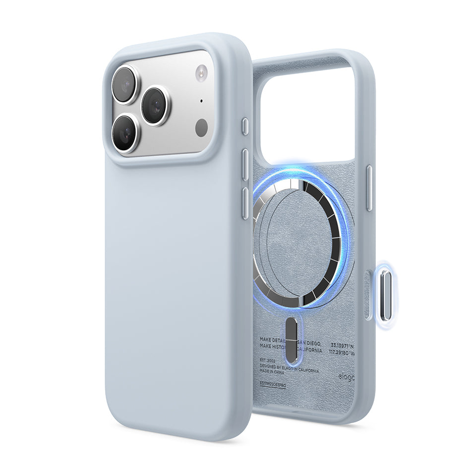 Elago - Magnetic Silicone Case for Iphone 17 Pro