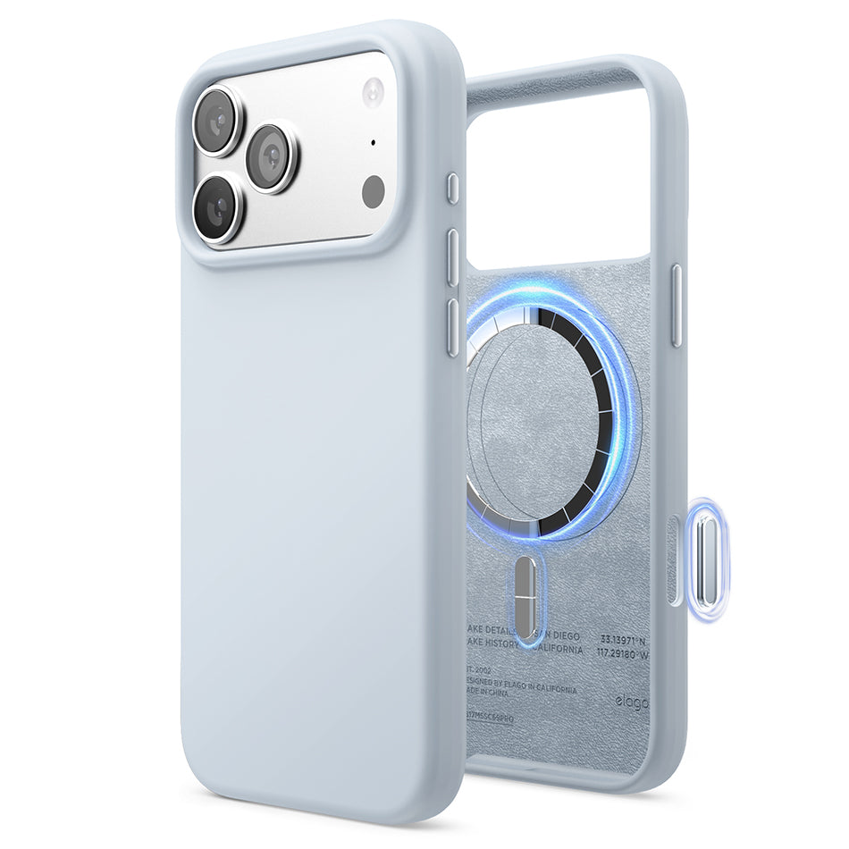 Elago - Magnetic Silicone Case for Iphone 17 Pro Max