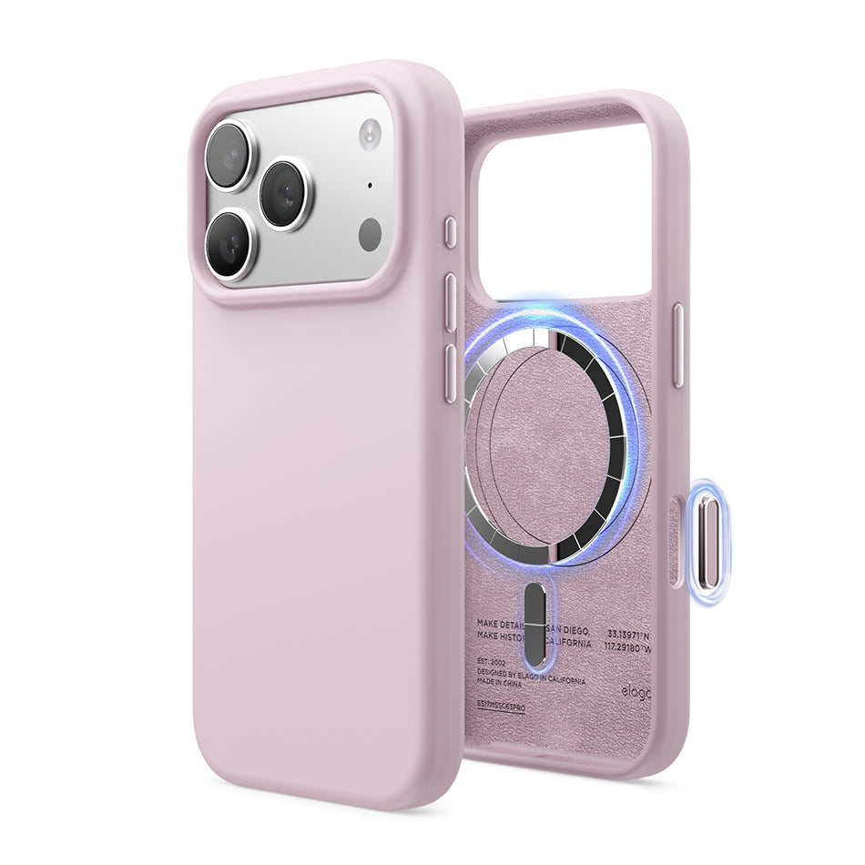 Elago - Magnetic Silicone Case for Iphone 17 Pro
