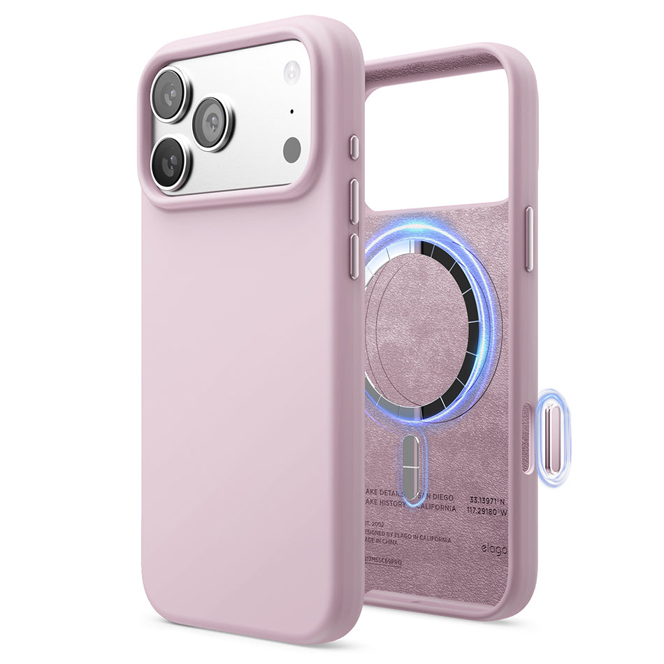 Elago - Magnetic Silicone Case for Iphone 17 Pro Max