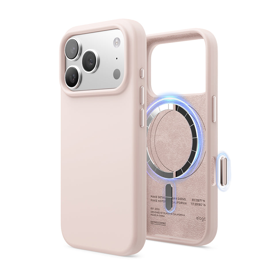 Elago - Magnetic Silicone Case for Iphone 17 Pro