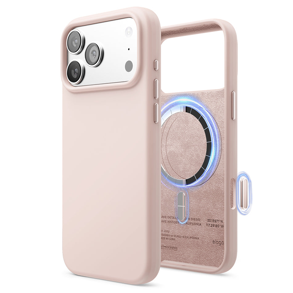 Elago - Magnetic Silicone Case for Iphone 17 Pro Max