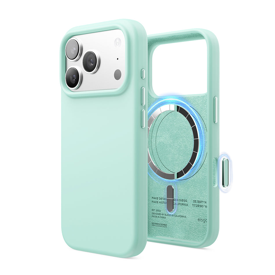 Elago - Magnetic Silicone Case for Iphone 17 Pro
