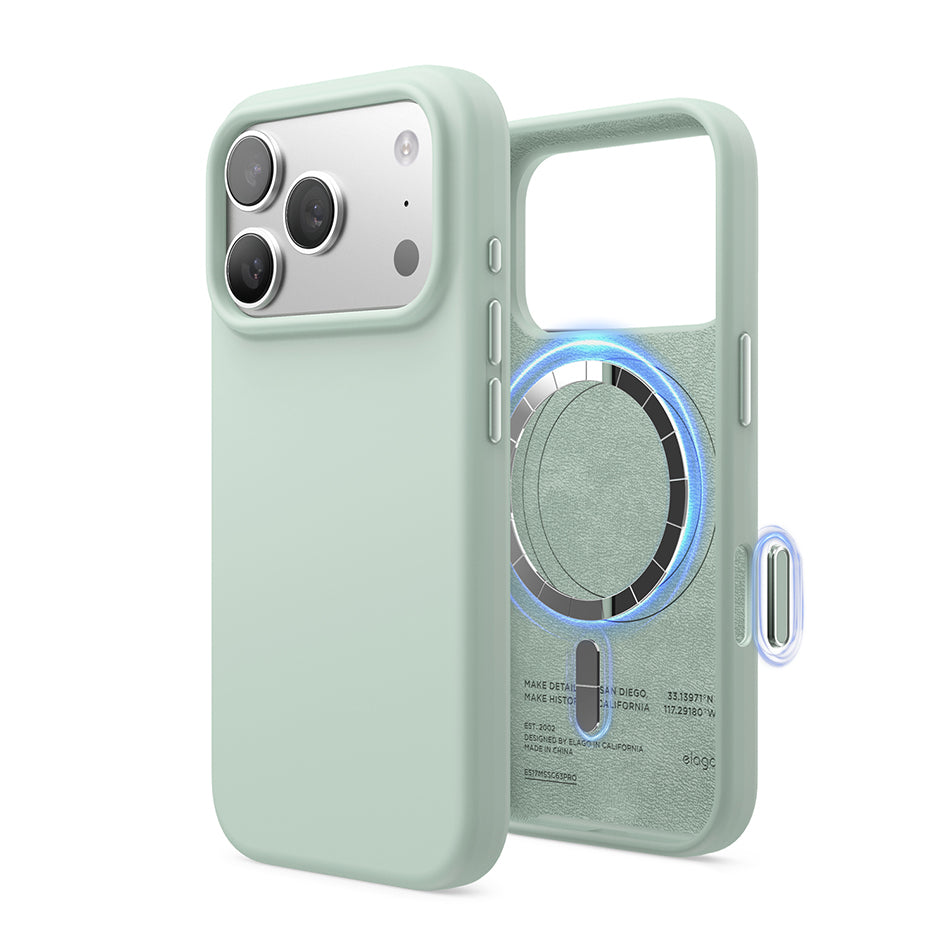 Elago - Magnetic Silicone Case for Iphone 17 Pro
