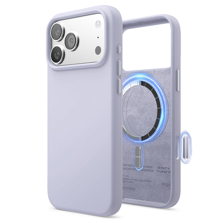 Elago - Magnetic Silicone Case for Iphone 17 Pro Max